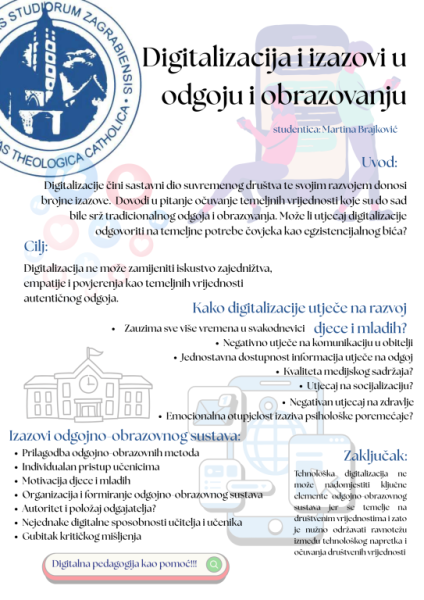 Digitalizacija i izazovi u odgoju i obrazovanju - 1